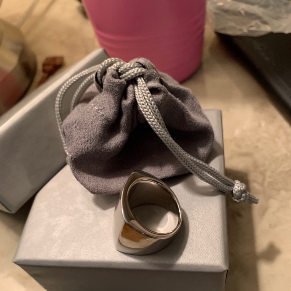 Silver statement ring - Picture 4 of 6